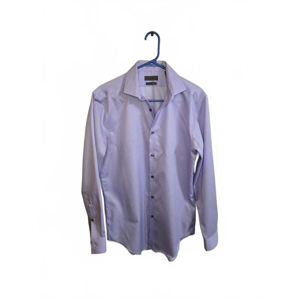 Calvin Klein Slim Fit Infinite Non Iron Men's Dress Shirt